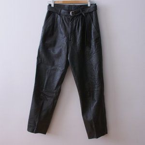 Vintage Leather Pants and Belt